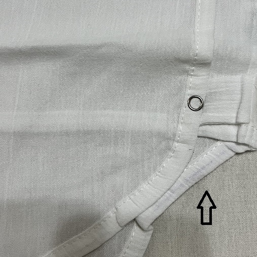 OUTLET 12 - 18 Ay Şile Bezi Bebek Beyaz Anvelop Çıtçıtlı Body