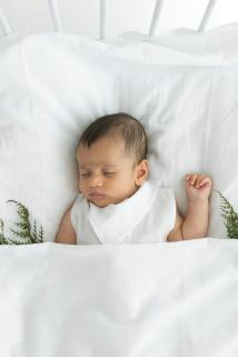 Şile Bezi Müslin Bebek Çarşaf Yastık Kılıfı Seti Beyaz